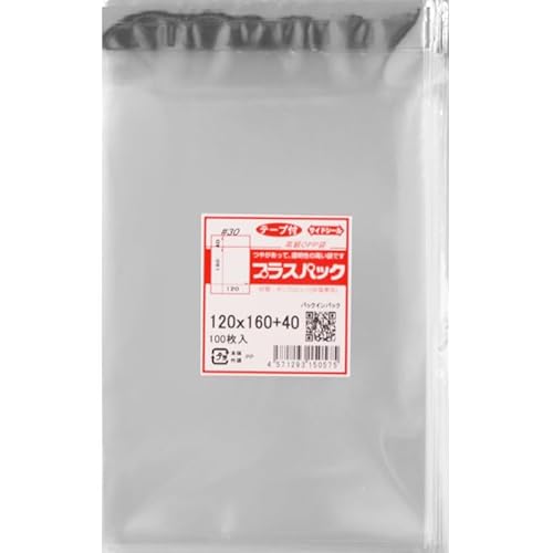 OPP�� �e�[�v�t�yA6�T�C�Y�z��120x�c160+40mm (100��) 30�~�N����