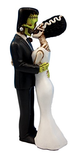 Ebros-Day-of-The-Dead-Wedding-True-Love-Kiss-Skeleton-Frankenstein-Skull-Bride-and-Groom-Couple-Figurine-Graveyard-Macabre-Ossuary-Halloween-Spooky-Home-Decor-Statue Ebros Day of The Dead Wedding True Love Kiss Skeleton Frankenstein Skull Bride and Groom Couple Figurine Graveyard Macabre Ossuary Halloween Spooky Home Decor Statue