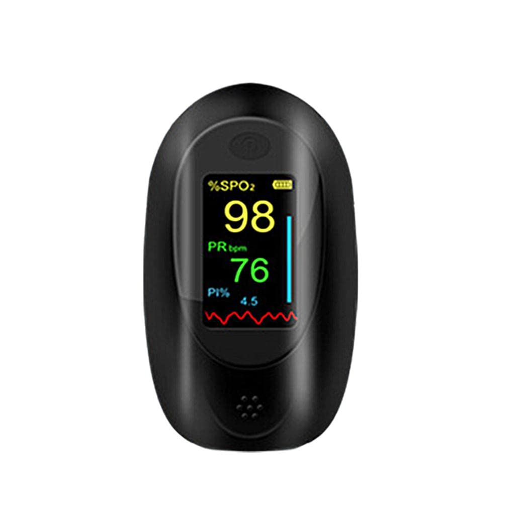LED Fingertip Oximeter Blood Oxygen Saturation Monitor Sensor Meter Black | Oximeters Monitoring Systems Medical Equipment Healthcare, Lab & Life Science-image-27