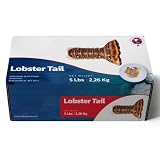 Premium Frozen Lobster Tails , 10–12 oz Each – Wild Caught Lobster Tails – Sweet, Tender Meat – Perfect for Grilling, Broiling & Seafood Recipes , Perfect for grilling, broiling, baking, or steaming for restaurant-quality dishes , ideal for gourmet meals and impressive presentations [ 80 oz , 5 lb ]