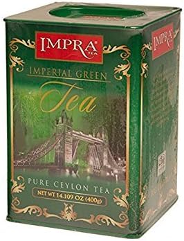 Impra Imperial Green Ceylon Tea, 400 g, Big Leaf