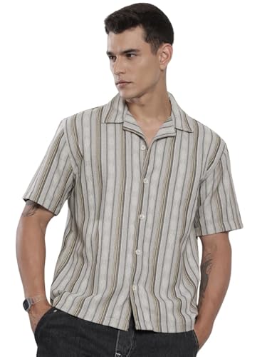 Chemise manches moyennes homme coupe ample contre la chaleur