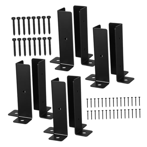 Bases de poteaux NOLITOY anti-pourrissement pour réparer et stabiliser un gazebo instable