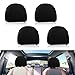 Heveer Auto Kopfstützenbezüge Waschbar Kopfstützen Bezug Staubdicht Kopfstützenschutz Abdeckung Universal für LKW Bus Reisebus Auto 4 Stück Schwarz Organizer,Auto günstig Kaufen-Heveer Auto Kopfstützenbezüge Waschbar Kopfstützen Bezug Staubdicht Kopfstützenschutz Abdeckung Universal für LKW Bus Reisebus Auto 4 Stück Schwarz
