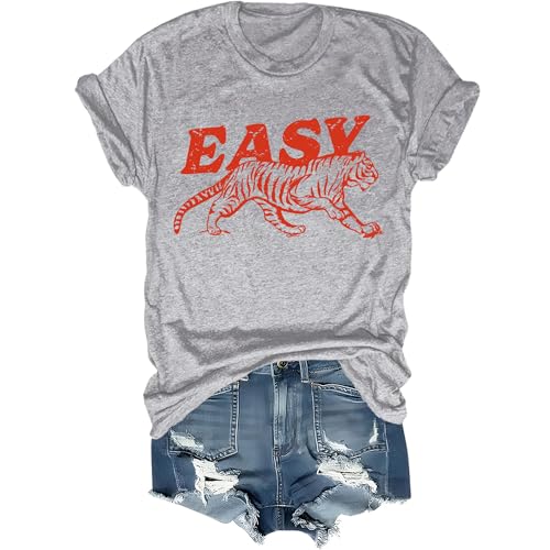 Easy Tiger Shirt Women Man, Easy Tiger Shirt, Tigers Shirts Women Man