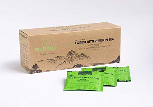 Amazon Com Mudaru Forest Bitter Melon Tea Febrifuge Detoxification Hypoglycemia Reduce The Risk Of Diabetes Complication Blood Fats Herbal Tea 50 Bags Grocery Gourmet Food