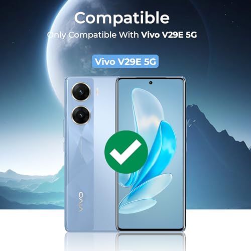 Image of A rtistque Back Cover Case for Vivo V29e 5G | with Inner Fabric | Stylish AirBag Case | Liquid Stripe Silicone | Camera Protection | Anti Slip Grip | Vivo V29e Back Cover - Black