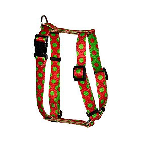 Yellow Dog Design Römisches Geschirr, Größe S/M, Weihnachten gepunktet Cover