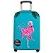 Emasun luggage cover protector, washable luggage cover, flamingo suitcase Pattern Dustproof Stretchy (M)