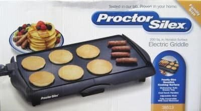 Proctor Silex Electric Griddle (Pack Of 3)