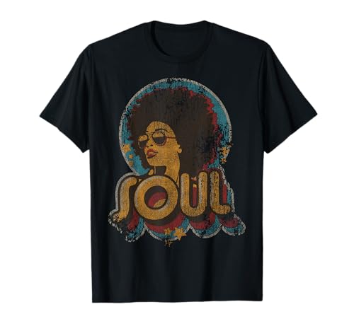 70s Funk Afro Soul Retro Vintage 70s Retro Soul s T-Shirt