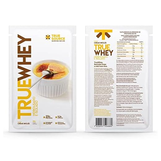 True Source True Whey (32G) - Hidrolisado E Isolado - Vanilla Creme Brulle