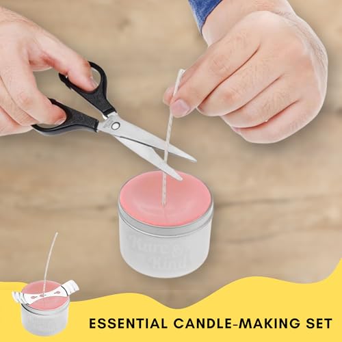 Kit de mechas para velas 50 unidades con accesorios miniatura 5