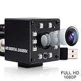 SVPRO 1080P Night Vision USB Camera CMOS OV2710 IR LED Infrared Webcam with IR Cut HD Surceillance...