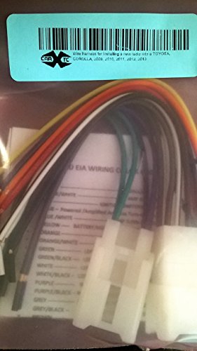 Harmony Audio Compatible with 2012-2017 Kia Rio HA-707304 Stereo to Aftermarket Radio Harness Adapter