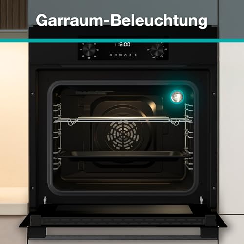 Gorenje BOA6737AO1X Einbaubackofen / 73 Liter/BigSpace/Heißluft / 250° maximale Ofentemperatur/EcoClean-Email / 2fach verglast / 9 Funktionen/EEK: A/Minimale Einbaumaße (HxBxT): 60x 56x 58 cm