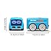 Interactive Bus Toy - Mini Rc Sensor Car, Gesture Sensing Remote Control Car, Hand Controlled Remote Control Cars, Gestures Follow Vehicle Automatic Avoidance, Line Patrol Expression Light Adjustment