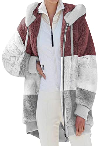 Hoodies hiver parka manteau femmes hoody chaud veste en vrac