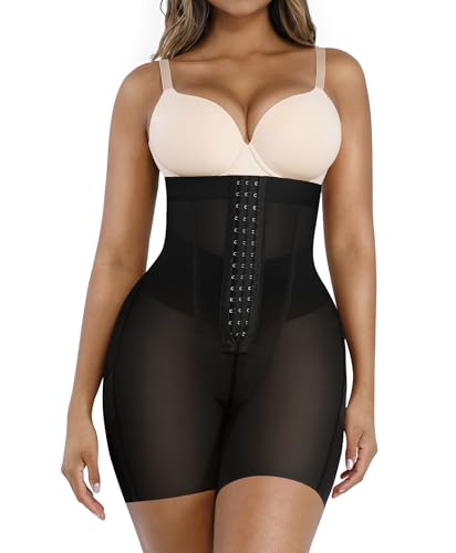 Image of Lover-Beauty Tummy Control Shapewear for Women Strapless Fajas Body Shaper Shorts Butt Lifter Girdle