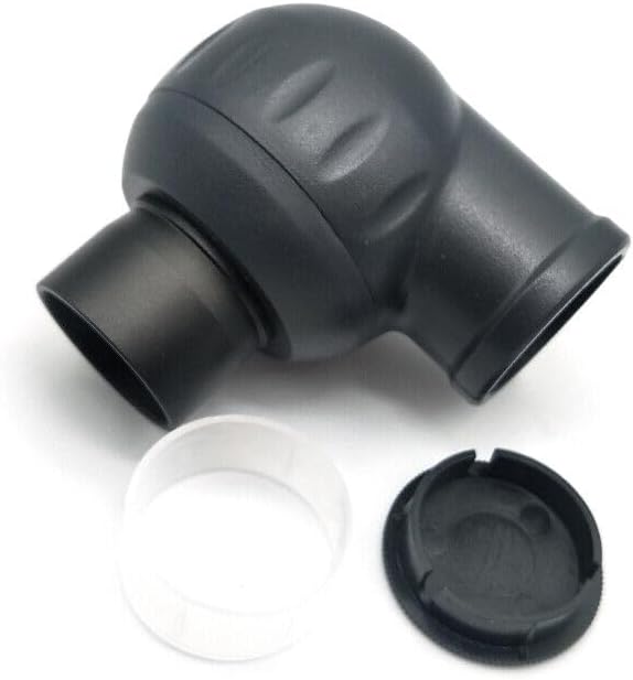 1.25 Inch 90 Degree Erecting Prism, 1.25'' Spherical Zenith Mirror Telescope Accessory for Astronomical Eyepiece Telescope Camera