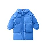 Cappotto invernale per bambini, con grazioso design con cappuccio per proteggere il bambino dal vento e dal freddo. Comoda chiusura con cerniera, facile da indossare. Non è necessario indossare una sciarpa in più, può avvolgere il collo del bambino e mantenere il collo del bambino sempre caldo senza essere influenzato dal vento freddo.Abiti perfetti per i bambini in autunno e inverno.Piumino Bimba 1 Anno Piumino Bimba Leggero.