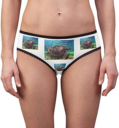 SpreadPassion Cayman Turtle Panties, Cayman Turtle Underwear, Briefs, Cotton Briefs, Funny Underwear, Panties For Women