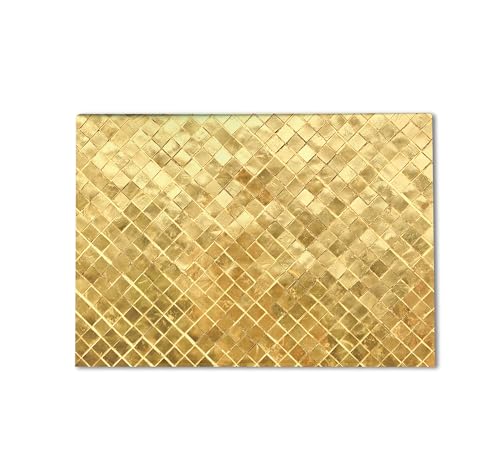 Image of Gaming Skin Compatible with HP Envy x360 16 inch (2023) - Gold Tiles - Premium 3M Vinyl Protective Wrap Decal Cover - Easy to Apply | Crafted in The USA by MightySkins