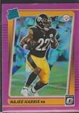 2021 Optic Najee Harris Steelers PRIZM Rookie Football Card