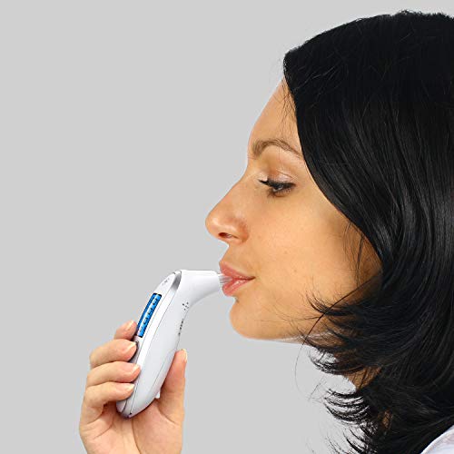 Breath Ketosis Tester Ketone Breath Analyzer Portable Ketosis Meter Device By Breath With 10Pcs Mouthpieces #TOP2