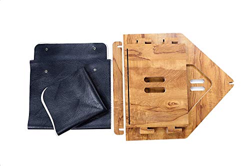 Image of Wooden Dog House, Durable Outdoor Pet Shelter for Small and Medium Dogs, Weather-Resistant Wooden Kennel with Elevated Floor and Sloped Roof for Home Garden (Big)