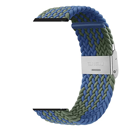 Bracelet montre nylon tressé Garmin Fenix ajustable pour éliminer la transpiration