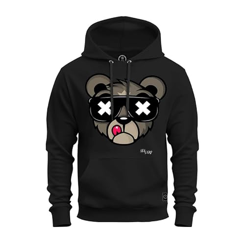 Moletom Urso Bolado Confortável Premium Estampa 4k Aproveite Cor:Preto;Tamanho:M