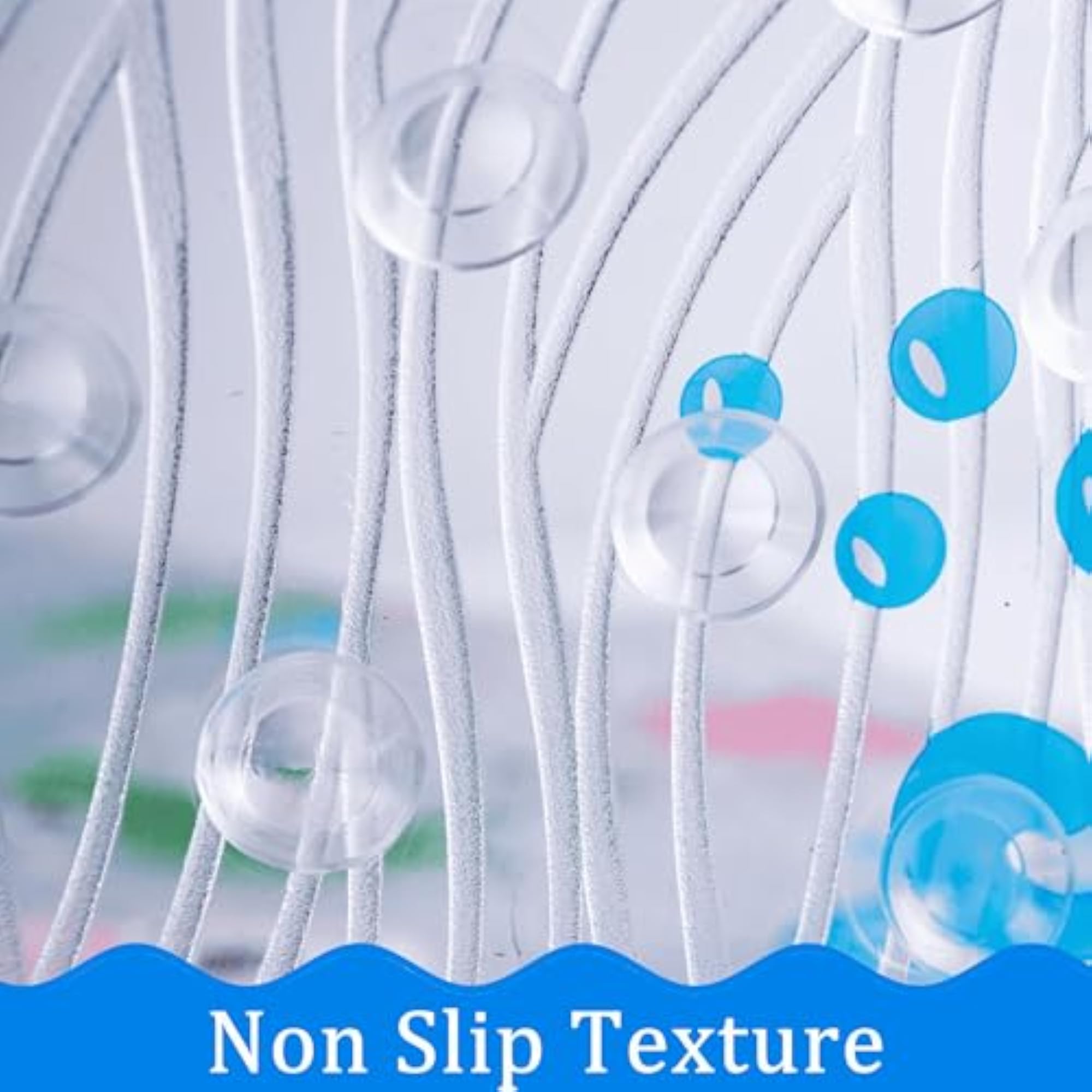 Large Cartoon Non-Slip Bathroom Mat for Kids