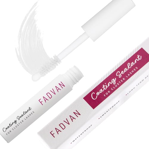 FADVAN Clear lash Sealer for Extensions - Professional Overnight Sealer & DIY Coating