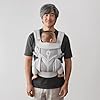 Ergobaby Omni Classic Baby Carrier for Newborn to Toddlers 0-48 Months (7-45 lbs) - 4-Position Breathable Mesh Baby Carrier with Ergonomic Support - Pearl Grey #1