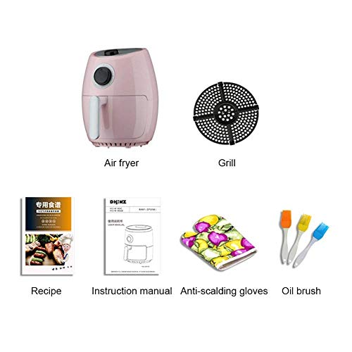 Air Fryer,2.2 Litre Air Fryer with Rapid Air Circulation System, Frying Technology, 30 Minute Timer and Adjustable Temperature Control for Healthy Oil Free or Low Fat Cooking, 1200 W, Pink needed - Image 6