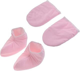 FOMIYES 2 Pares De Luvas De Spa Luvas Térmicas Luva De Aquecimento Térmico Luva De Cera De Parafina Luvas De Parafina Capa De Pé Luvas Isoladas Luva De De Banho Luva De