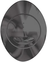 Oval Flush Button for Concealed Cistern Dual Eco 6/3L - Gun Metal Grey