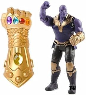 Eunoia Toy Zone Designer Toys Set - Thanos Action Figure and Wearable Infinity Gauntlet (Thanos with Titan Hand)