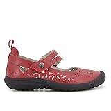 JBU by Jambu Women's Bellerose Encore Mary Jane Flat, Red, 4 UK - Image 5