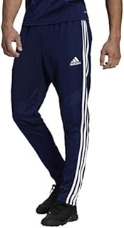 adidas Men's Tiro 19 Pants, Dark Blue/White, Large