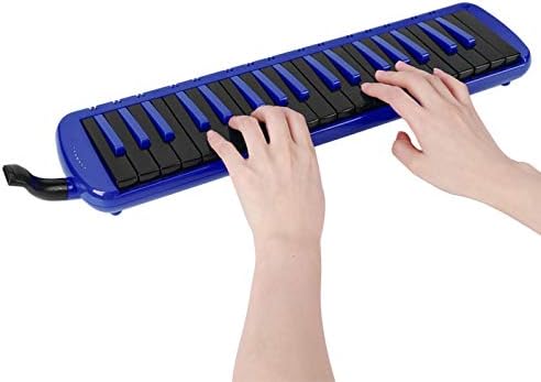 Miniatura 3 de F-37s Melodica 37 teclas con boquilla, teclado de piano de aire, instrumento musical de viento, adecuado para la práctica de principiantes + bolsa