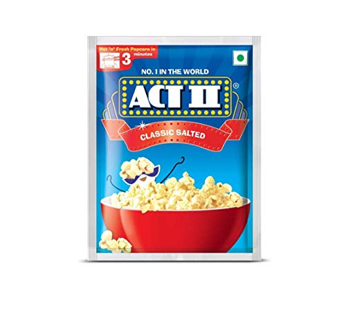 Image of ACT II Instant Classic Salted Popcorn, 59g