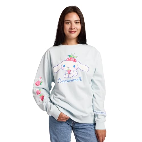 Bioworld Cinnamoroll Strawberries Women's Light Blue...
