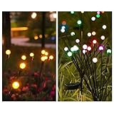 AndreiCo LED Solar Garden Lamp: Magical and Long-Lasting Outdoor Colors (6, Multicolor)
