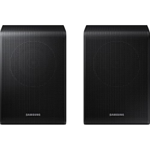 Image of Samsung SWA-9250S Wireless Rear Speaker Kit (2025) Bundle with 2 YR CPS Enhanced Protection Pack and Deco Gear Complete Home Theater Beginner's Guidebook
