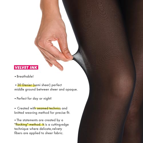 Bite Me Tights – Bold Fashion Printed Hosiery – Flirty Date Night & Clubbing Tights4