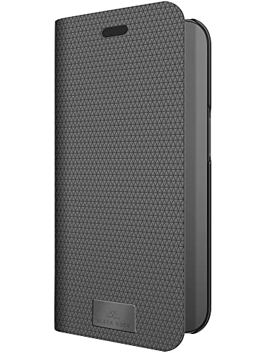 Black Rock - Funda The Standard Booklet Compatible con Apple iPhone 13 Pro I móvil, función Atril, Cierre magnético (Negro)