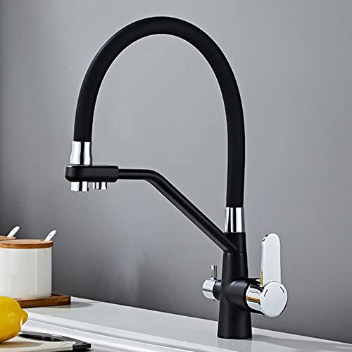 Grifo 3 Vias Osmosis Grifos Cocina Fregadero Extraible Grifo Para Osmosis Con Caño Flexible 3 En 1 Griferia De Cocina Grifo Para Fregadero Negro Grifo 3 Vias Osmosis Grifos Cocina Fregadero Extraible Grifo Para Osmosis Con Caño Flexible 3 En 1 Griferia De Cocina Grifo Para Fregadero Negro