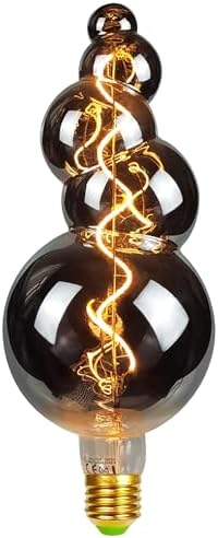 Ampoule LED globe fumée vintage E27